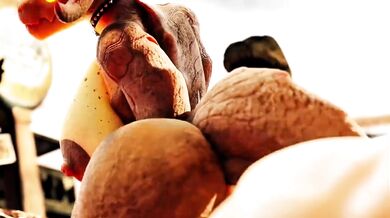 Hentai Breeding Season: Human and Deathclaw Cum Together