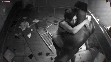 Claire Caught in the Clutches of Mr. X's Fetish: A Hentai Video