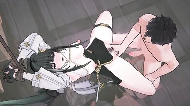 Half-Naked Hottie Strips Down in '[01] 0525 baizhi sound ver'