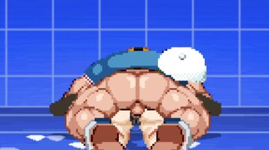 Lyndis Roughs Up Brian's Cock and Ass Hole in a Sweaty Fuck Fest