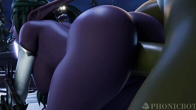 Sexual Tyrande Gets Fucked by a Robot in 'Phonic Bot'