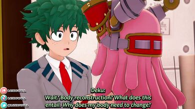 The Cum-Thirsty Deku Slut Gets Rimmed by the Entire Class in 'Quirkless Compensation'