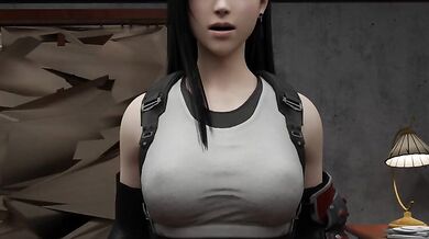Fem Cloud Fucks Tifa's Ass in Bakasta3D