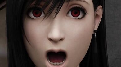 Fem Cloud Fucks Tifa's Ass in Bakasta3D