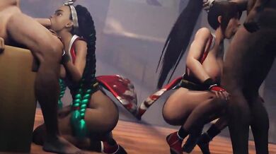 Kimberly's Blowjob Adventure with a Kunoichi (sound)