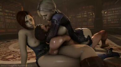 The Dirty Deeds of Jill's Clone: A Sordid Sexual Encounter with Real Jill and Chris