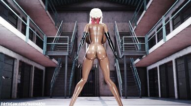 A Violet Evergarden Provocative Dance: Elegant Ecstasy and Sultry Moves