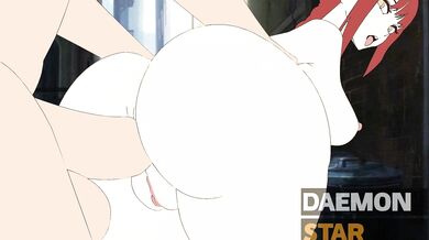 Horny Makima gets pounded by Denji's massive cock in [DaemonStar]