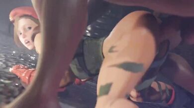 Cammy's Losing Streak Continues with Another RougeNine Spanking