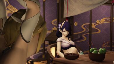 The Conqueror's Feast: Raiden, the Samurai Warlord, Devours His Enemies in a Blaze of Glory