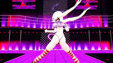 Shimakaze's Sexy R15 MMD Performance: 'Yo soy sexy'