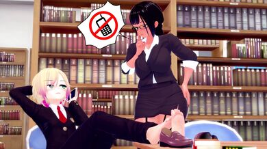- Shhhh...No Talking in the Library or I'll Fuck Your Brains Out!