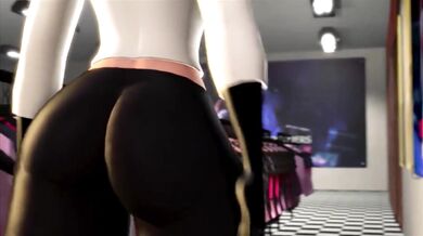 Busty Superheroines Helen and Violet Get Naked and Horny in the Dressing Room, No Security Cam to Catch Them!
