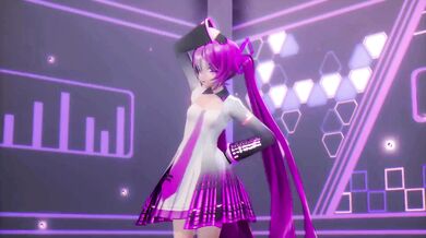 Miku's Naughty Night Out: Stripping, Dancing and Groping Her Small Boobs