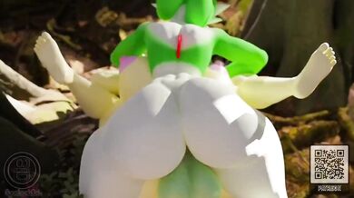Crazy Threesome with Gardevoir and Fluttershy