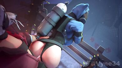 Blizzard Banged by Fempyro (@Vyne34)