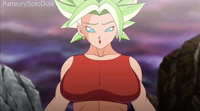 The Futa Girl's Big Dick Adventure with Kale and Caulifla in Solodusk