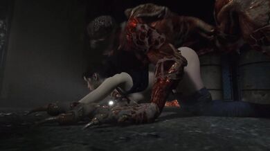 Claire and Leon's Ammo-less Fuck Fest