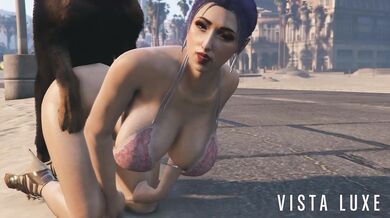 Publicly Ravaged Erika - Grand Theft Auto 5