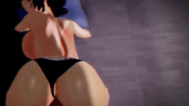 Banging Kali Dvoretsky's dog-style in stereo