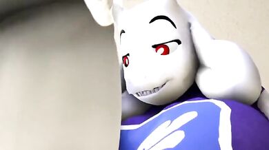 Toriel's Anal Descent into Fiery Depths with Bob