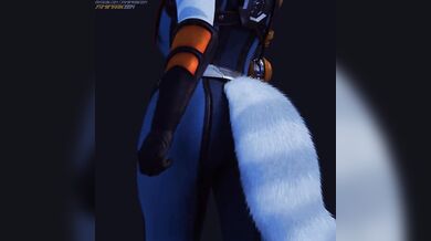 Busty Rivet Shows Off Her Assets in 'Strut'