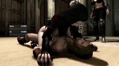 Serana gets fucked by Dragonborn's huge cock