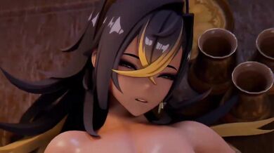 Orgy with Hentai Superheroes: The Hoyoverse Mashup