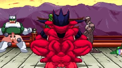 Incineroar and Big the Cat go Wild in an Erotic Fight for Survival