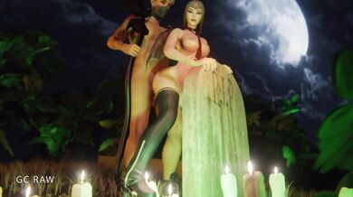 Nighttime Forest Rape of Vivica Saint