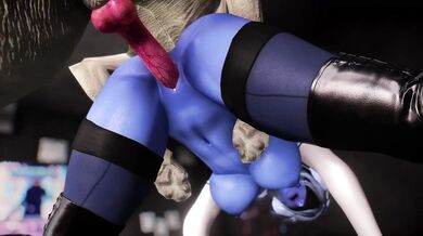 Furry Sex Simulacrum: 2B's Canine Cocksheath Insemination (Skyrim Bound)