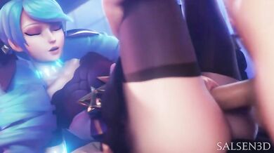 Screaming Cream-filled Orgasms: Riot Games' Most Popular Porn Parody, League of Legends!