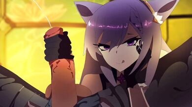 Jizzing Angels: Heavenly Handjobs