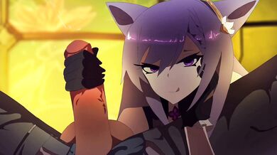 Jizzing Angels: Heavenly Handjobs