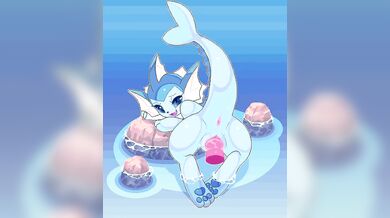 Horny Vaporeon in Rough Sex [camotli]