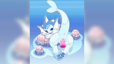 Horny Vaporeon in Rough Sex [camotli]