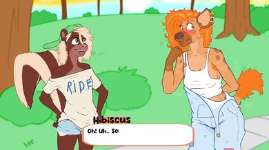 - The Hyena's Scent: Hibiscus Catches Mikey in a Peep Show