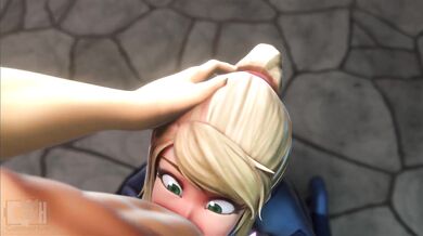Samus Aran's Blowjob Deity [Cumming Inside]