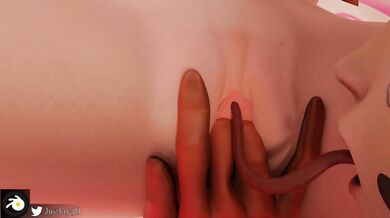 Demoness Diva ravishes the Strawberry Milk Maiden - Juicy Fruits