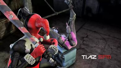 Harley Quinn's CBT Playtime with Widowmaker: tiaz-3dx