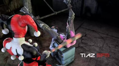 Harley Quinn's CBT Playtime with Widowmaker: tiaz-3dx
