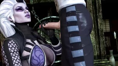 The Undead Sindel Gives Johnny a Steamy Hand Job