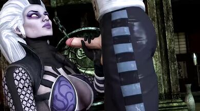 The Undead Sindel Gives Johnny a Steamy Hand Job