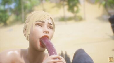 Busty Beauty Fucks Hairy Beast in the Woods
