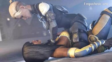The Futanari Empress Tanya and the Busty Cassie Cage in an Empathic Romp