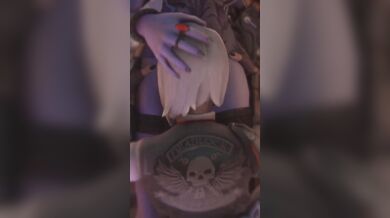 Widowmaker's Cum Gargler - Ashe's Netfuta Adventure