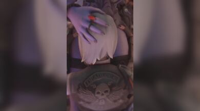 Widowmaker's Cum Gargler - Ashe's Netfuta Adventure