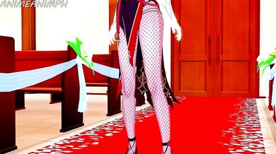 Rosaria's Wet and Wild Escapade in Genshin Impact
