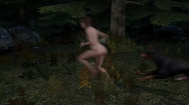 Fucking Ellie's Feral Dog in The Last of Us 2