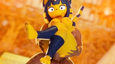 Ankha Gets Ravished and Pounded